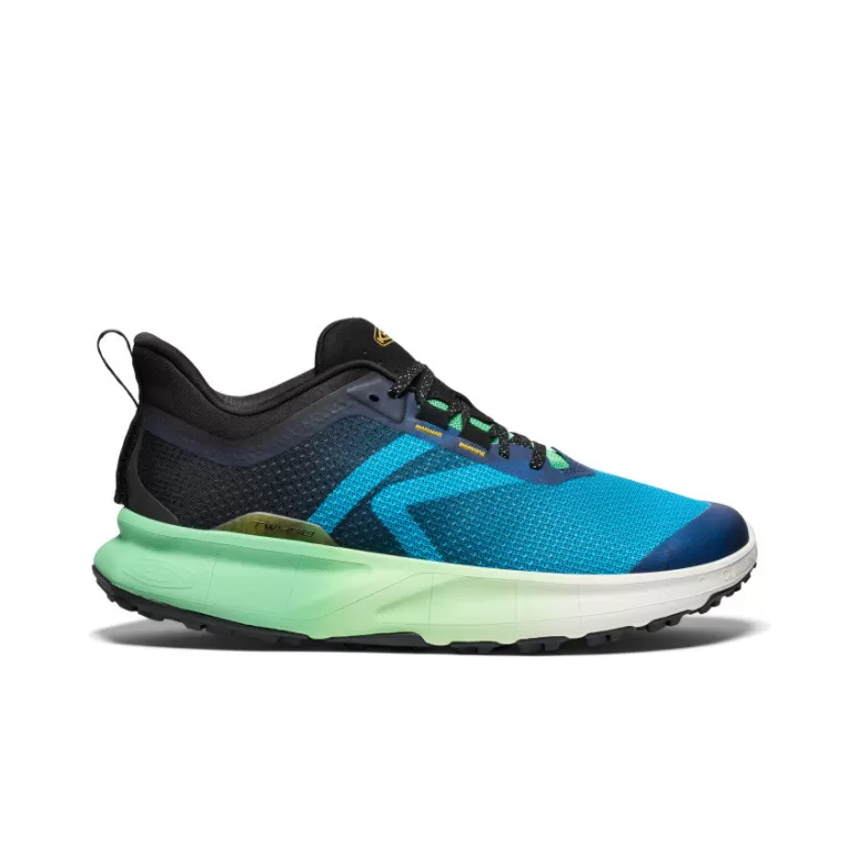 KEEN Shoes | Men's 450 Dirt Hiking Shoe   |  Blue Danube/Absinthe Green