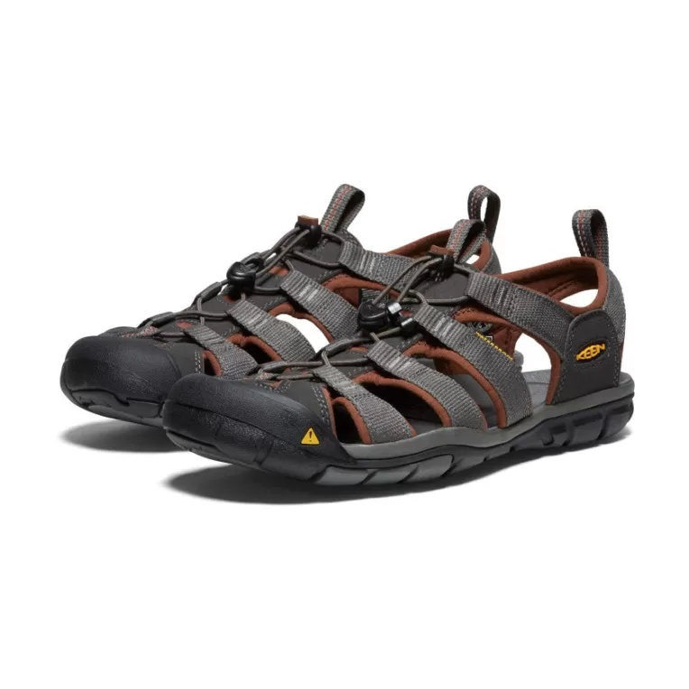 KEEN Sandals | Men's Clearwater CNX   |  Raven/Tortoise Shell