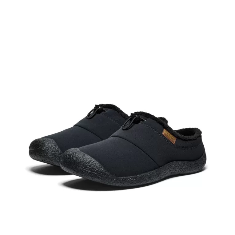 KEEN Slip-on | Men's Howser III Slide   |  Black/Black Recycled