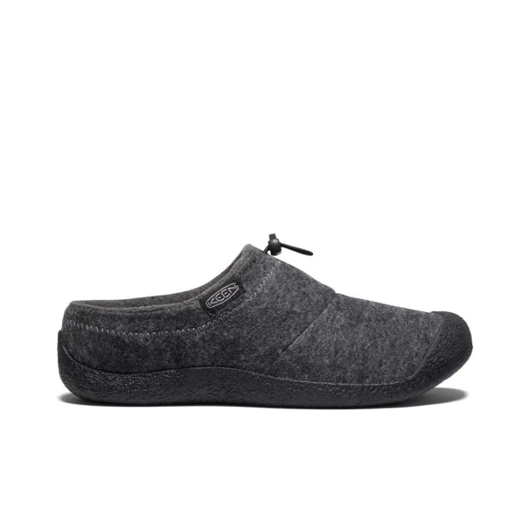 KEEN Slip-on | Men's Howser III Slide   |  Charcoal Grey Felt/Black