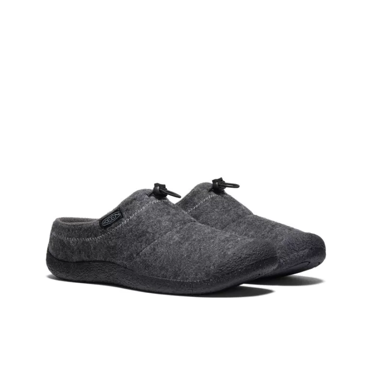 KEEN Slip-on | Men's Howser III Slide   |  Charcoal Grey Felt/Black