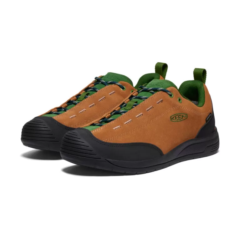 KEEN Leather | Shoes | Men's Jasper II Waterproof Shoe   |   Maple/Forest Elf