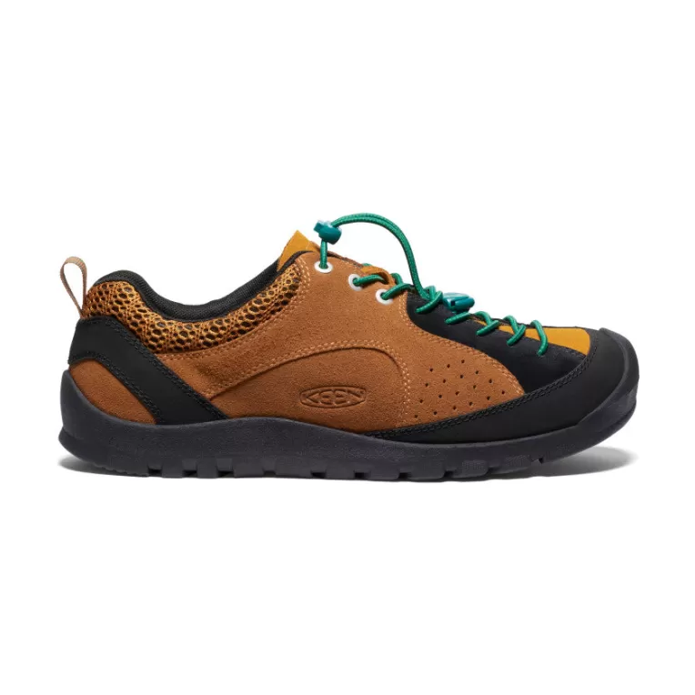 KEEN Leather | Shoes | Men's Jasper Rocks Sneaker   |   Maple/Jolly Green