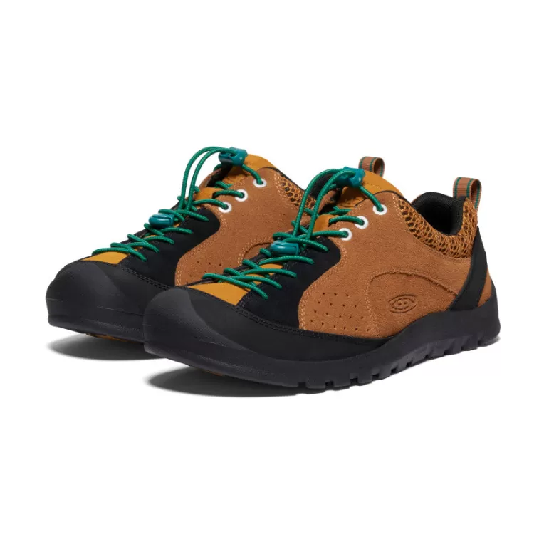 KEEN Leather | Shoes | Men's Jasper Rocks Sneaker   |   Maple/Jolly Green