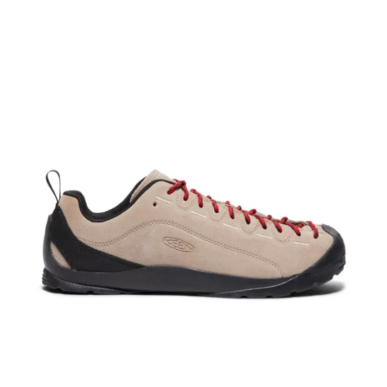 KEEN Leather | Shoes | Men's Jasper Suede Sneakers   |  Silver Mink