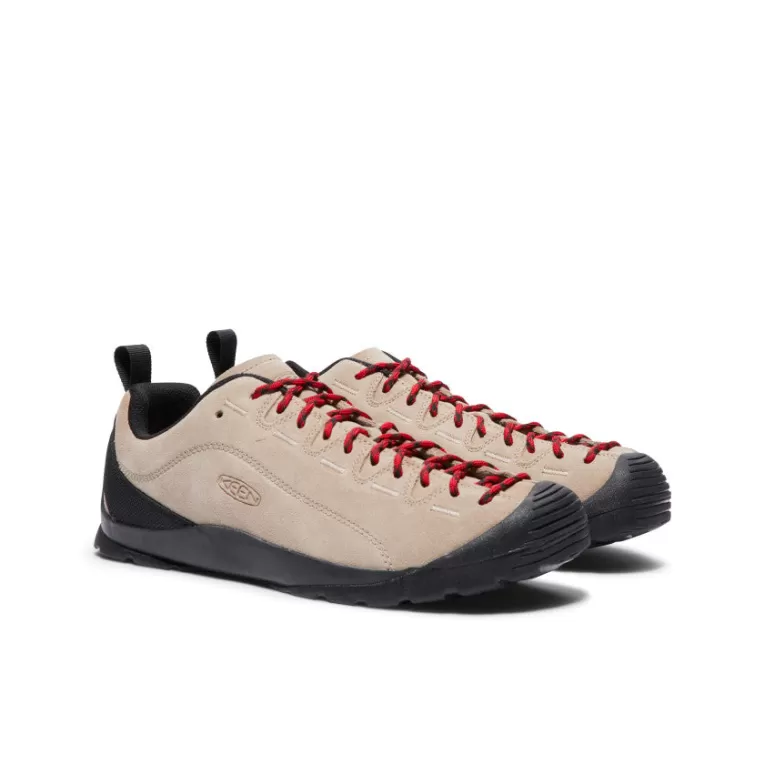 KEEN Leather | Shoes | Men's Jasper Suede Sneakers   |  Silver Mink