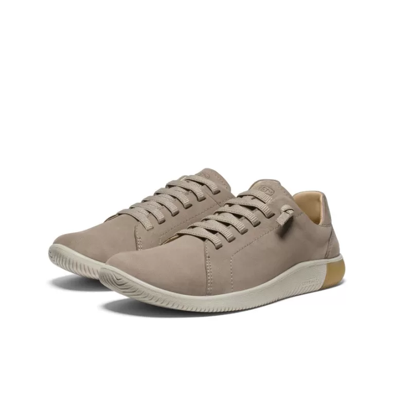 KEEN Leather | Shoes | Men's KNX Leather Sneaker   |  Brindle/Plaza Taupe
