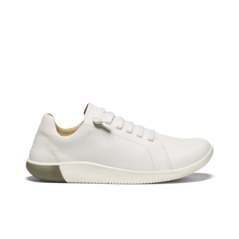 KEEN Leather | Shoes | Men's KNX Leather Sneaker   |  Star White/Star White