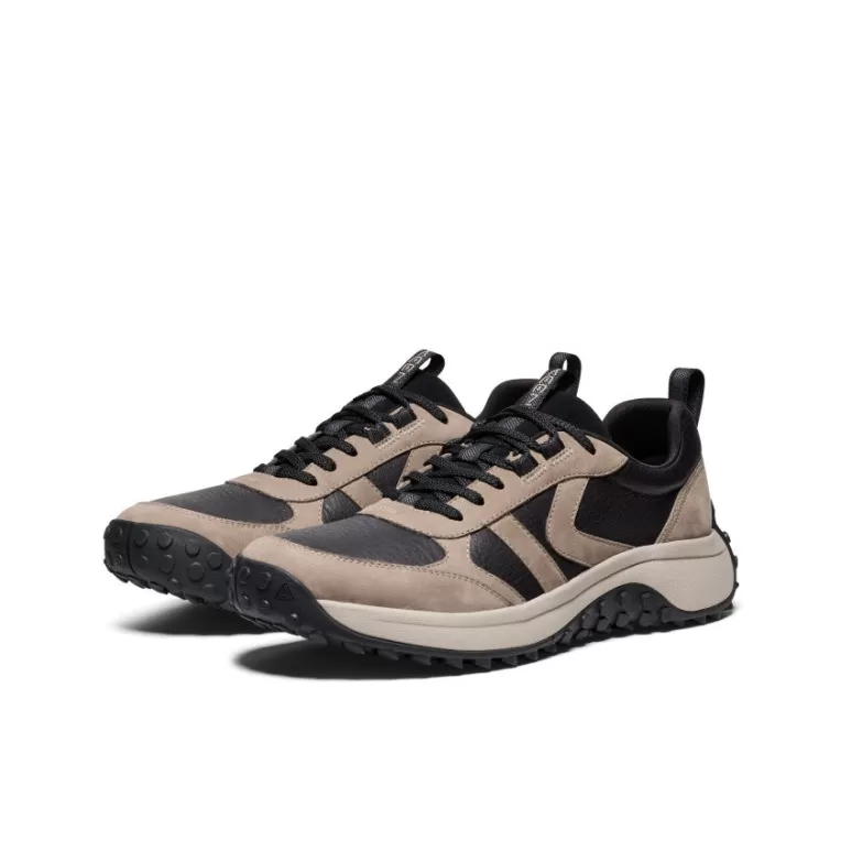 KEEN Leather | Shoes | Men's KS86 Leather Sneaker   |  Brindle/Plaza Taupe
