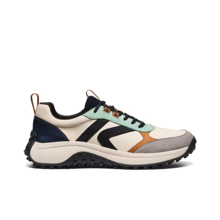 KEEN Leather | Shoes | Men's KS86 Leather Sneaker   |  Granite Green/Curry