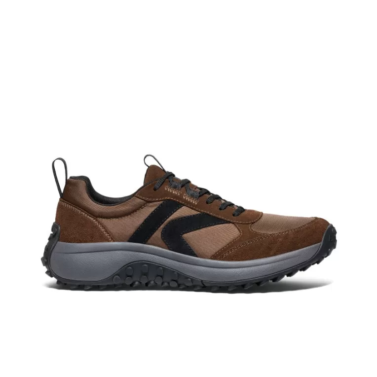 KEEN Leather | Shoes | Men's KS86 Sneaker   |  Dark Earth/Black