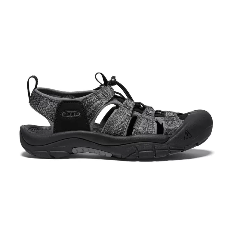 KEEN Sandals | Men's Newport H2 Sandal   |  Black/Steel Grey