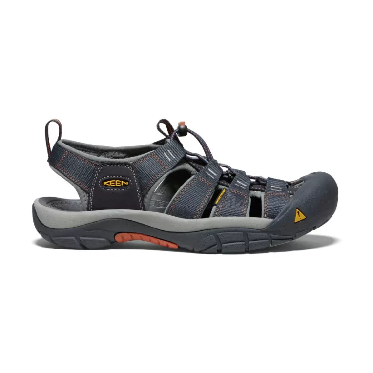 KEEN Sandals | Men's Newport H2 Sandal   |  India Ink/Rust