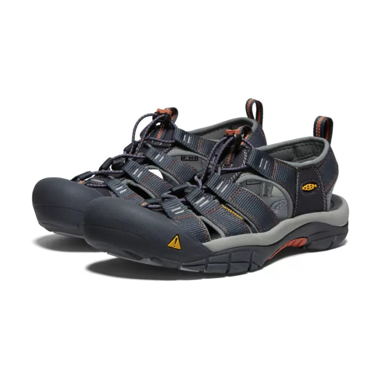 KEEN Sandals | Men's Newport H2 Sandal   |  India Ink/Rust