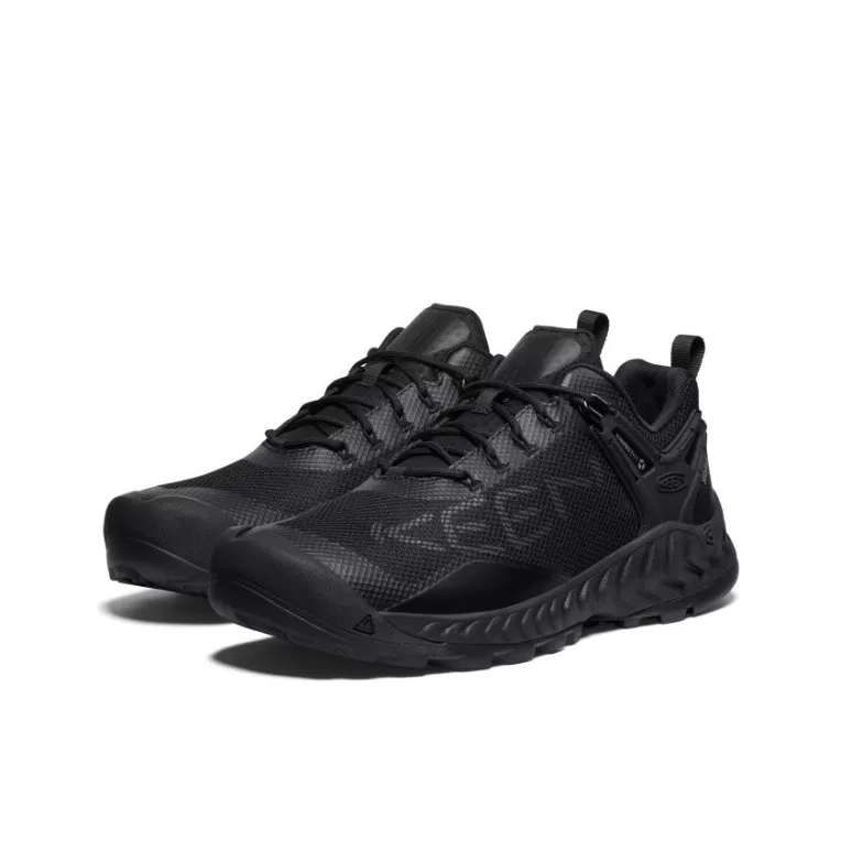 KEEN Shoes | Men's NXIS EVO Waterproof Shoe   |  Triple Black
