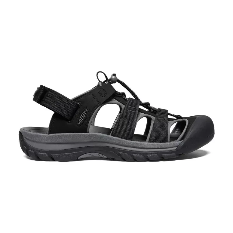 KEEN Sandals | Men's Rapids H2 Sandal   |  Black/Steel Grey
