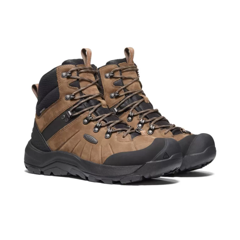 KEEN Leather | Boots | Men's Revel IV Polar Waterproof Boot   |  Dark Earth/Caramel Cafe