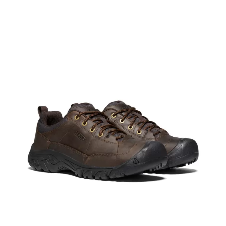 KEEN Leather | Shoes | Men's Targhee III Oxford Shoe   |  Dark Earth/Mulch
