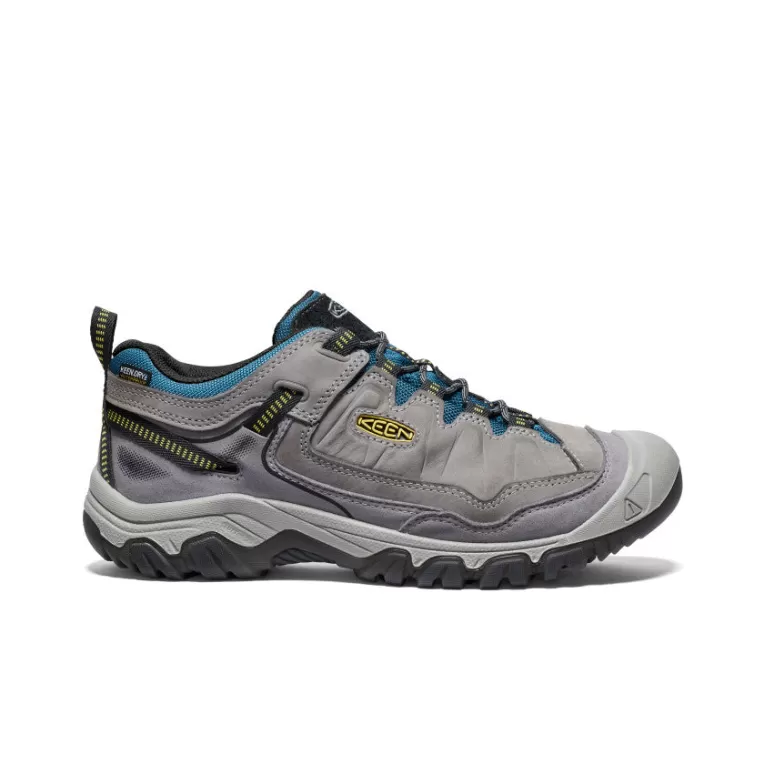 KEEN Leather | Shoes | Men's Targhee IV Waterproof Hiking Shoe   |  Steel Grey/Antique Moss