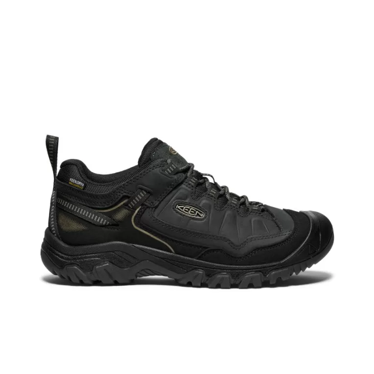 KEEN Leather | Shoes | Men's Targhee IV Waterproof Hiking Shoe   |  Triple Black