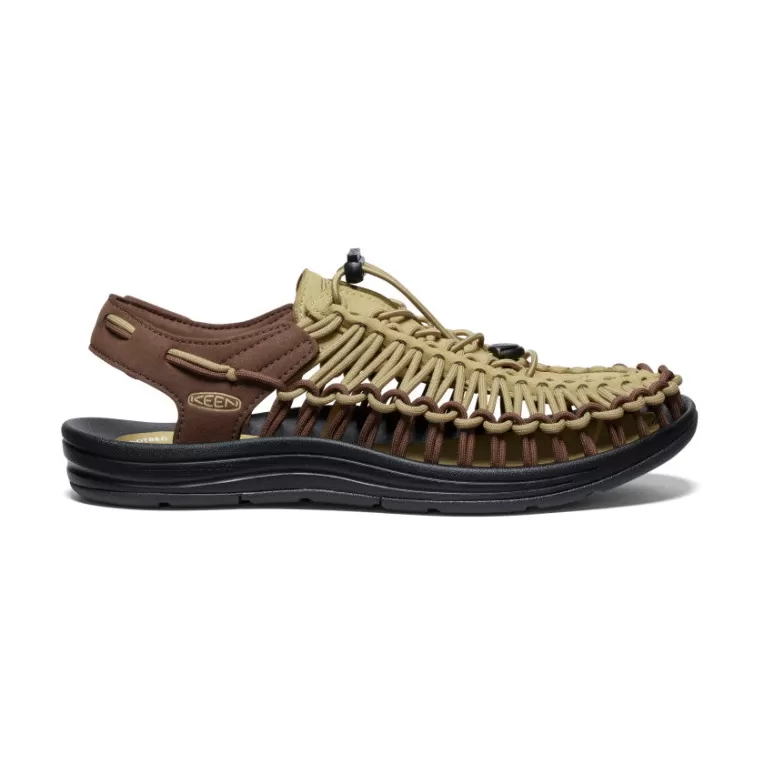 KEEN Sandals | Men's UNEEK Sneaker   |  Khaki/Dark Earth
