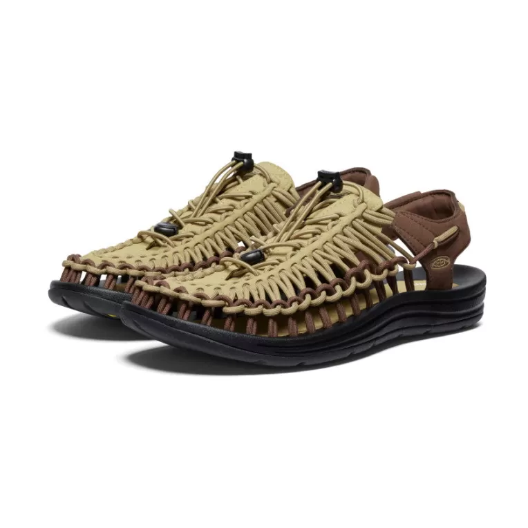 KEEN Sandals | Men's UNEEK Sneaker   |  Khaki/Dark Earth