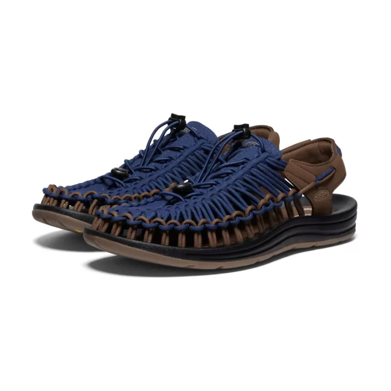 KEEN Sandals | Men's UNEEK Sneaker   |  Naval Academy/Dark Earth