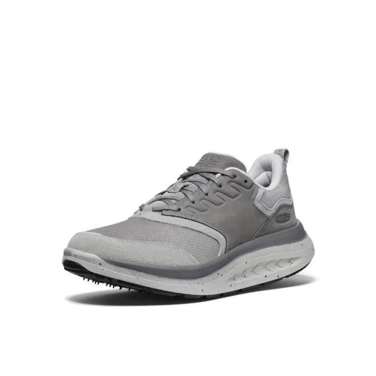 KEEN Leather | Shoes | Men's WK400 Leather Walking Shoe x Engineered Garments   |  Alloy/Steel Grey