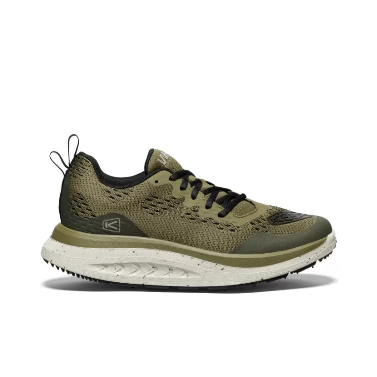 KEEN Shoes | Men's WK400 Walking Shoe   |  Martini Olive/Black