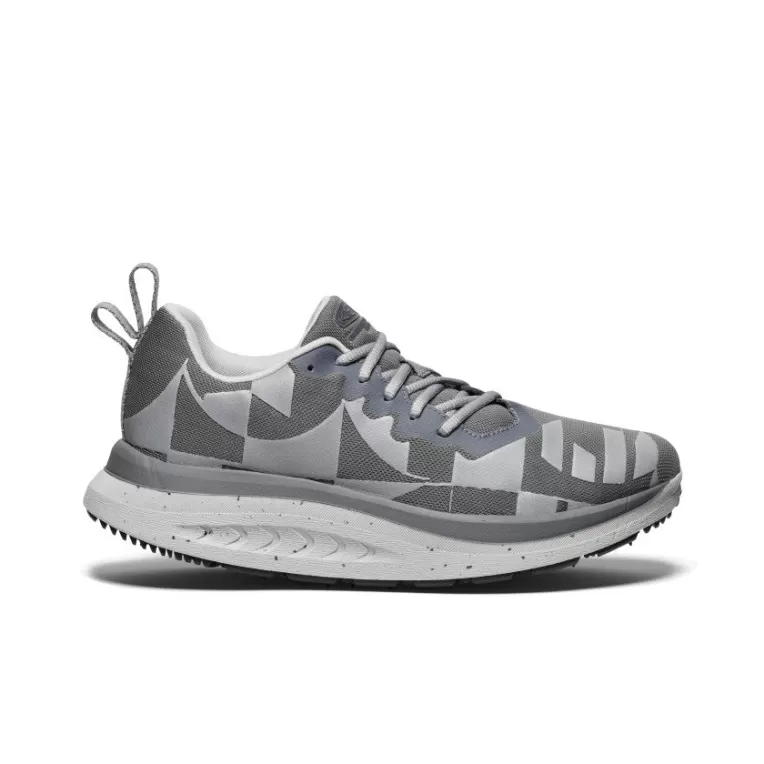 KEEN Shoes | Men's WK400 Walking Shoe x Engineered Garments   |  Alloy/Steel Grey
