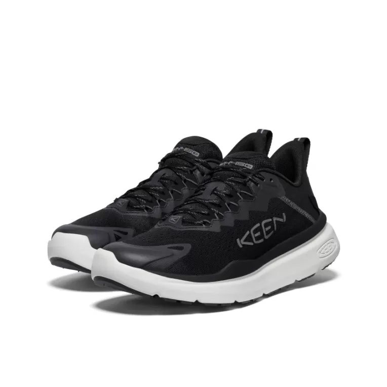 KEEN Shoes | Men's WK450 Walking Shoe   |  Black/Star White