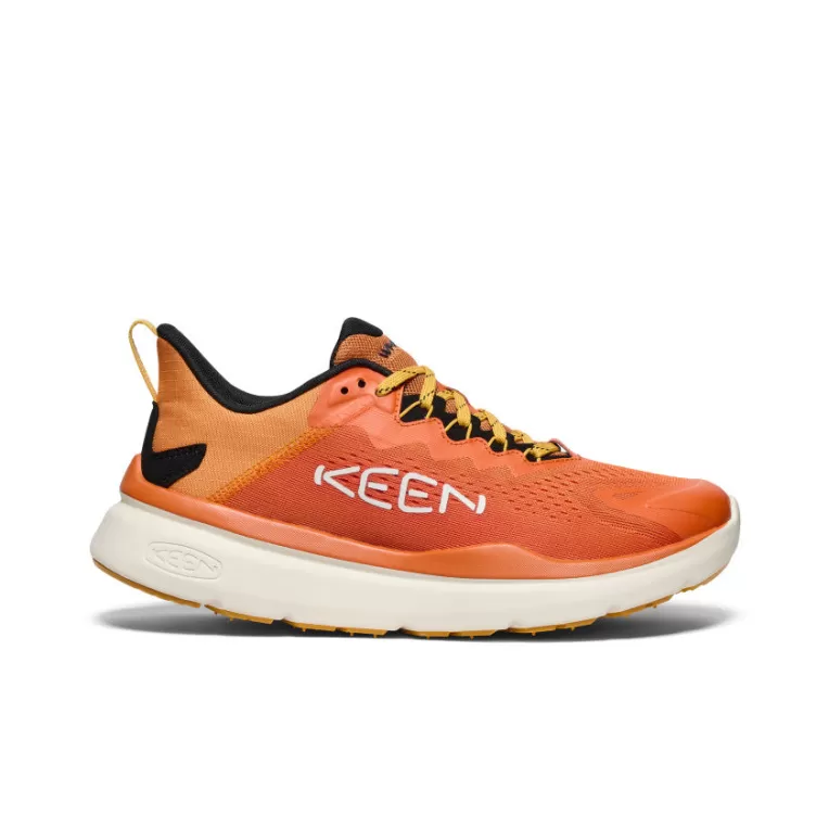KEEN Shoes | Men's WK450 Walking Shoe   |  Gold Flame/Golden Spice