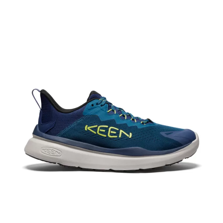 KEEN Shoes | Men's WK450 Walking Shoe   |  Legion Blue/Evening Primrose