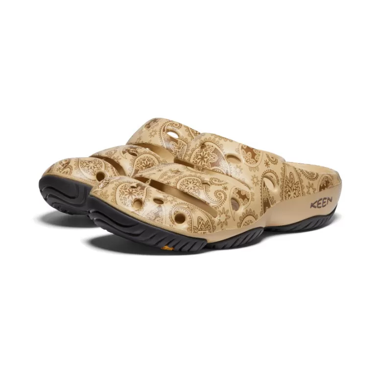 KEEN Slip-on | Men's Yogui Arts Clog x T.H.C.   |  Caffe Latte Paisley