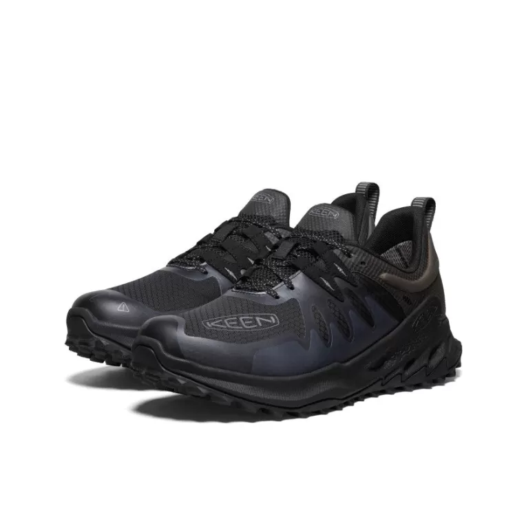KEEN Shoes | Men's Zionic Waterproof Hiking Shoe   |  Black/Steel Grey