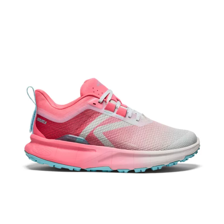 Women KEEN Shoes | Women's 450 Dirt Waterproof Hiking Shoe   |  Rouge Red/Star White