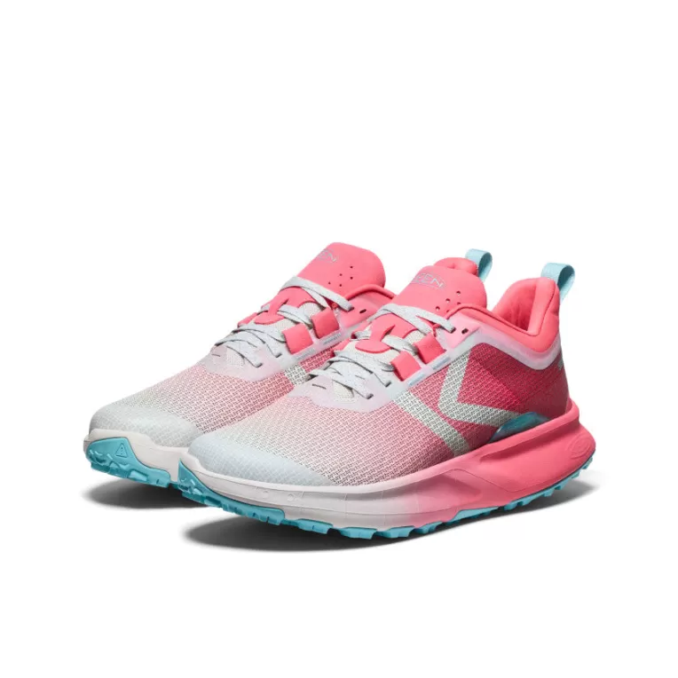 Women KEEN Shoes | Women's 450 Dirt Waterproof Hiking Shoe   |  Rouge Red/Star White
