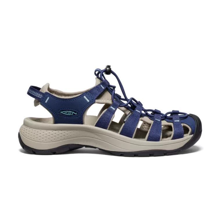 Women KEEN Sandals | Women's Astoria West Sandal   |  Naval Academy/Reef Waters