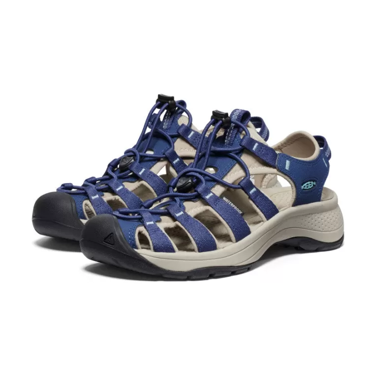 Women KEEN Sandals | Women's Astoria West Sandal   |  Naval Academy/Reef Waters