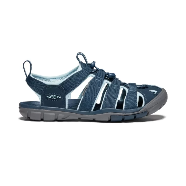 Women KEEN Sandals | Women's Clearwater CNX Sandal   |  Navy/Blue Glow