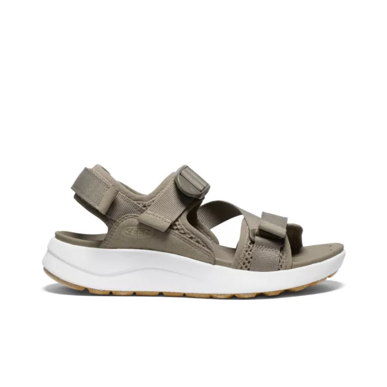 Women KEEN Sandals | Women's Elle Sport Backstrap Sandal   |  Brindle/Star White