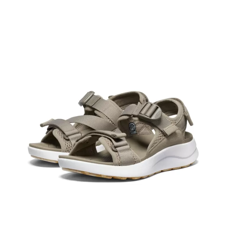 Women KEEN Sandals | Women's Elle Sport Backstrap Sandal   |  Brindle/Star White
