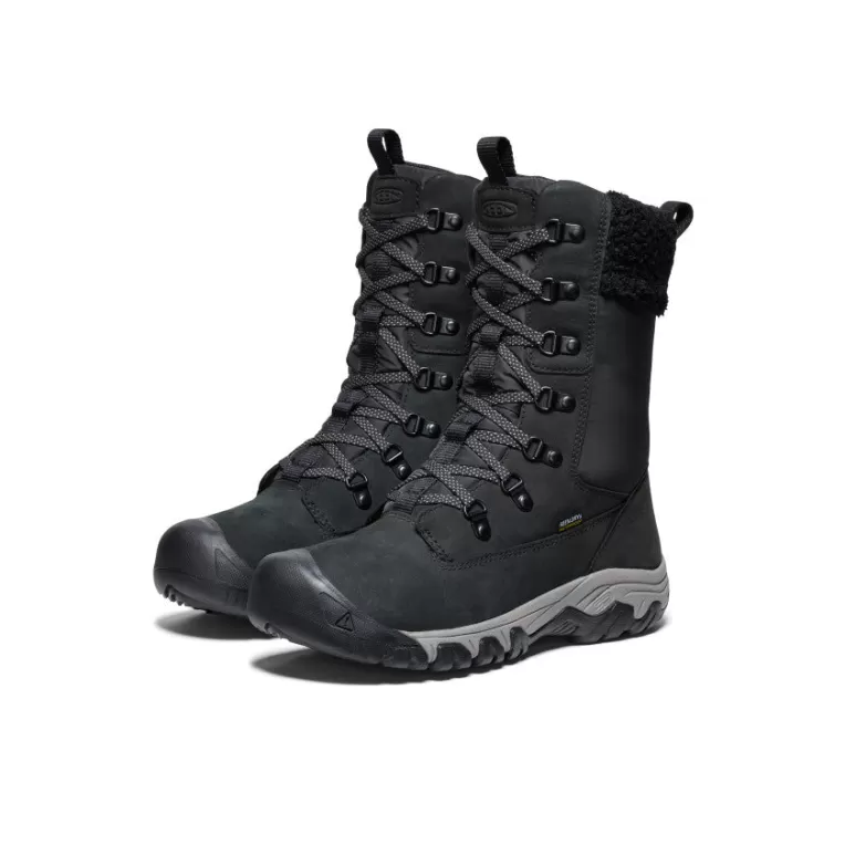 Women KEEN Leather | Boots | Women's Greta Tall Waterproof Boot   |  