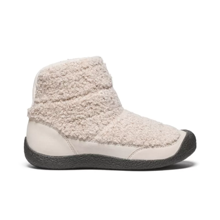 Women KEEN Boots | Women's Howser Fold Down    |  Silver Lining/Black