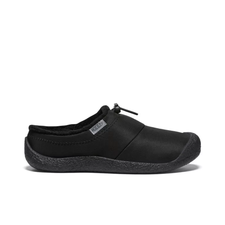 Women KEEN Slip-on | Women's Howser III Slide   |  Black Smooth Nylon