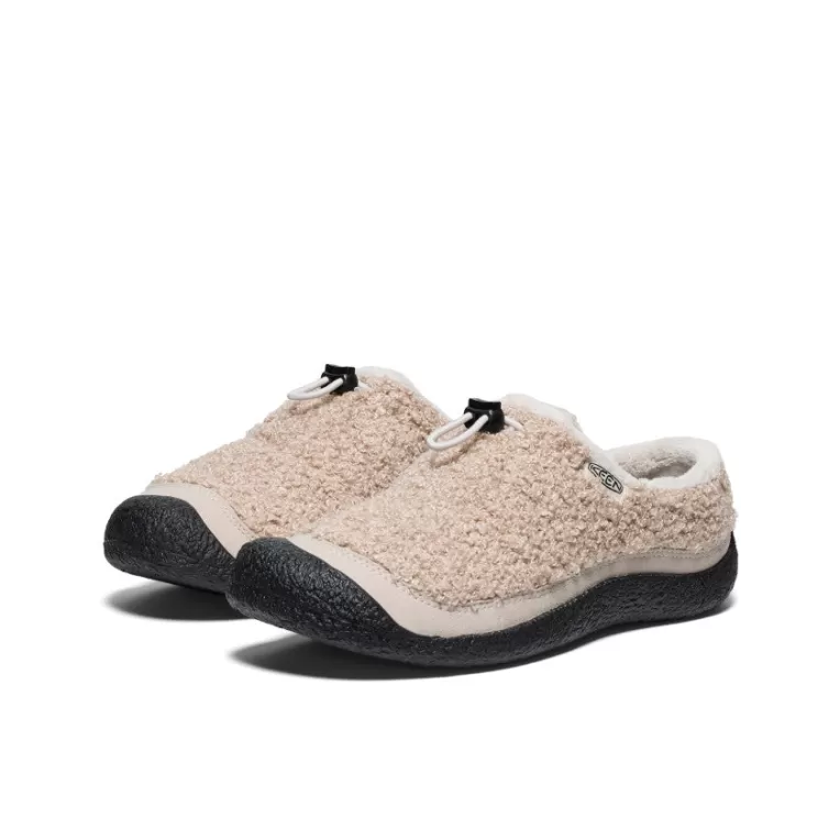 Women KEEN Slip-on | Women's Howser III Slide   |  Plaza Taupe/Black