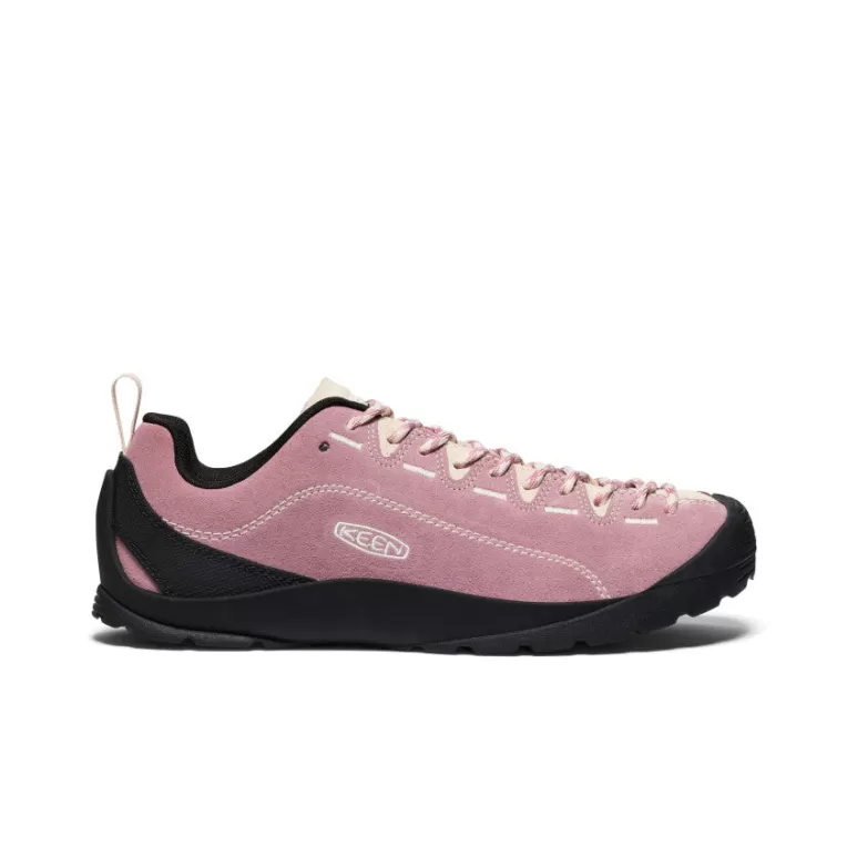 Women KEEN Leather | Shoes | Women's Jasper Suede Sneakers   |  Nostalgia Rose/Birch