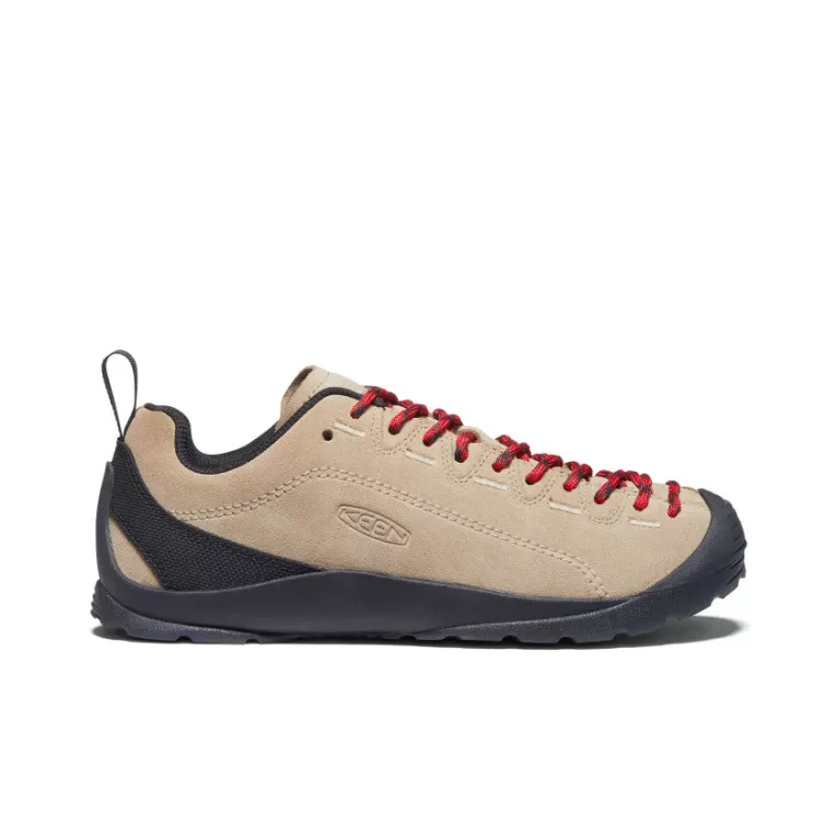 Women KEEN Leather | Shoes | Women's Jasper Suede Sneakers   |  Silver Mink