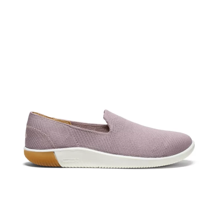 Women KEEN Slip-on | Women's KNX Knit Slip-On   |  Toadstool/Cameo Rose