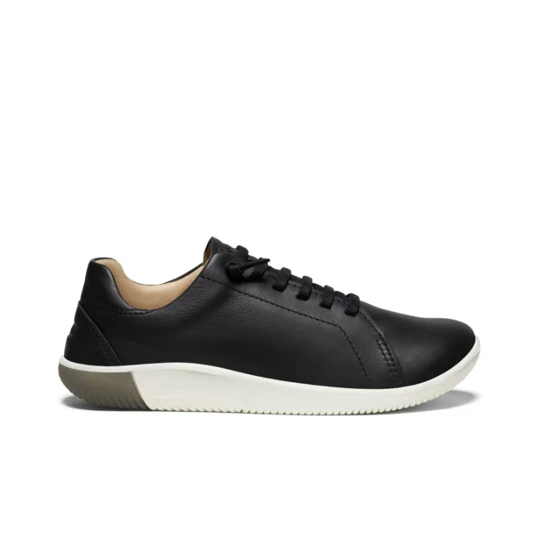 Women KEEN Leather | Shoes | Women's KNX Leather Sneaker   |  Black/Star White